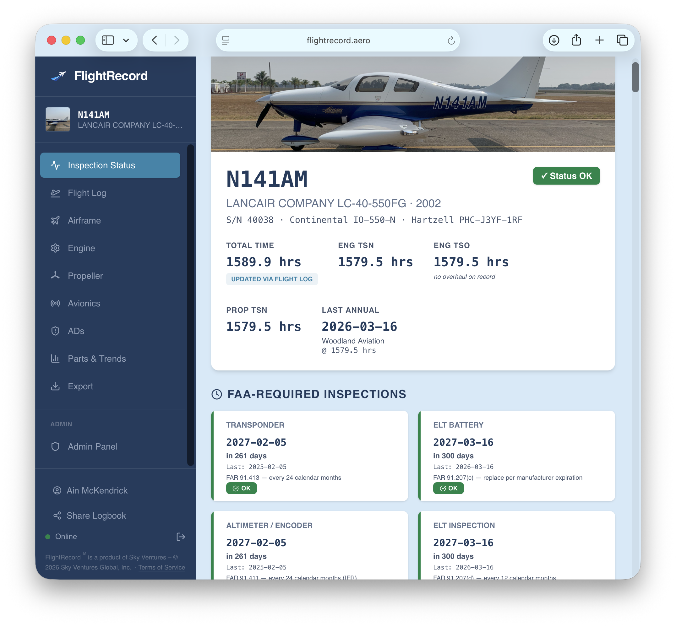 Sky Ventures — Building the software aviation deserves.